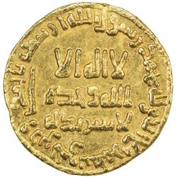 ABBASID: al-Saffah, 749-754, AV dinar (4.26g), NM, AH135. EF