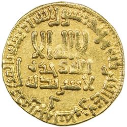 ABBASID: al-Mahdi, 775-785, AV dinar (4.20g), NM, AH169. VF-EF