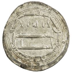 ABBASID: al-Hadi, 785-786, AR dirham (2.83g), Madinat al-Salam, AH169. EF