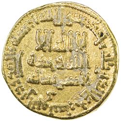 ABBASID: al-Rashid, 786-809, AV dinar (4.24g), NM (Egypt), AH180. VF