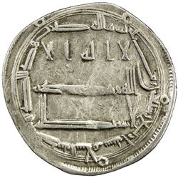 ABBASID: al-Rashid, 786-809, AR dirham (2.93g), Madinat al-Salam, AH174. VF