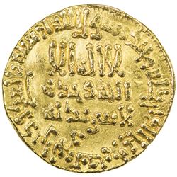 ABBASID: al-Amin, 809-813, AV dinar (4.24g), NM (Egypt), AH194. VF-EF