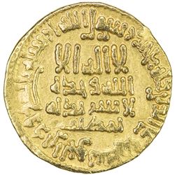 ABBASID: al-Ma'mun, 810-833, AV dinar (4.19g), NM (Egypt), AH199. EF