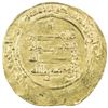 Image 2 : ABBASID: al-Muqtadir, 908-932, AV dinar (3.58g), Mah al-Basra, AH317. VF-EF