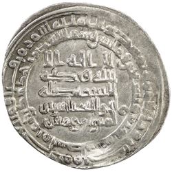 ABBASID: al-Muqtadir, 908-932, AR dirham (3.04g), Filastin, AH297. VF