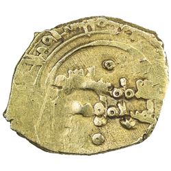 JAHWARID OF CORDOBA: temp. Abu'l-Walid Muhammad, 1042-1058, AV fractional dinar (0.83g), Qurtuba, AH