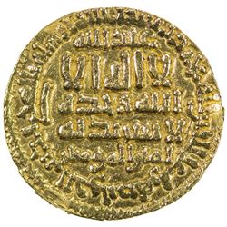 FATIMID: al-Mahdi, 909-934, AV dinar (4.18g), al-Qayrawan, AH297. VF-EF