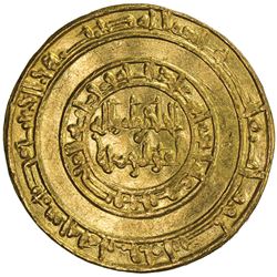 FATIMID: al-Hakim, 996-1021, AV dinar (4.17g), Misr, AH388. EF