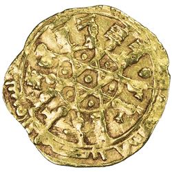 FATIMID: al-Mustansir, 1036-1094, AV 1/4 dinar (0.99g), Siqilliya, DM. EF