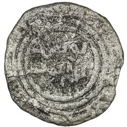 AYYUBID: al-Nasir Yusuf I (Saladin), 1169-1193, BI dirham aswad (0.82g), al-Qahira, ND. F
