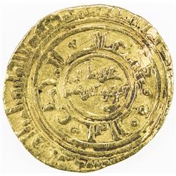 AYYUBID: 'Uthman, 1193-1198, AV dinar (2.82g), al-Iskandariya, DM. F-VF
