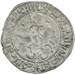 SELJUQ OF RUM: Sulayman II, 1196-1204, AR dirham (2.53g), Kayseri, AH597. VF