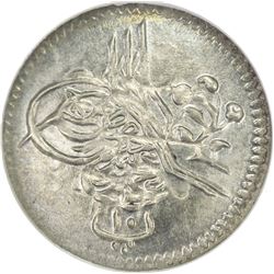 EGYPT: Abdul Hamid II, 1876-1909, AR 10 para, Misr, AH1293 year 1. NGC MS63