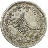Image 1 : TURKEY: Abdu Aziz, 1861-1876, AR 10 kurush, Kostantiniye, AH1277 year 1. EF-AU