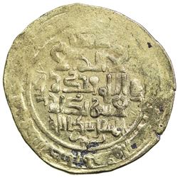 SELJUQ OF WESTERN IRAN: Mahmud II, 1118-1131, pale AV dinar (sic) (2.32g), Isfahan, DM. VF