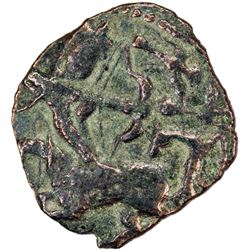 SALDUQIDS: Nasir al-Din Muhammad, 1168-1191, AE fals (3.08g), NM, ND. F