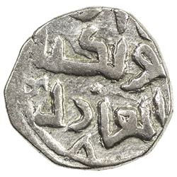 GREAT MONGOLS: Mongke, 1251-1260, AE jital (3.37g), Ghazna, AH655. EF
