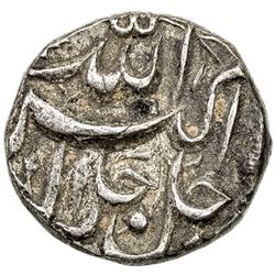 MUGHAL: Akbar I, 1556-1605, AR 1/4 rupee (2.85g), Lahore, IE49. VF-EF
