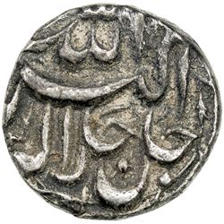 MUGHAL: Akbar I, 1556-1605, AR 1/4 rupee (2.86g), Lahore, IE49. VF-EF