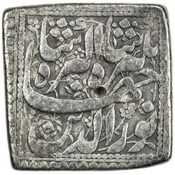 MUGHAL: Jahangir, 1605-1628, AR square rupee (11.22g), Agra, AH1024 year 10. F-VF