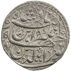 MUGHAL: Jahangir, 1605-1628, AR sawai rupee (14.22g), Agra, AH1018 year 5. EF