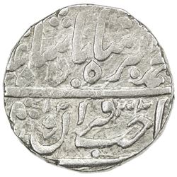 GWALIOR: MUSAGARH: Daulat Rao, 1794-1827, AR rupee (10.73g), Musagarh, AH1232. EF