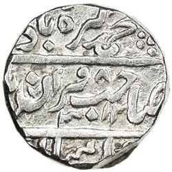 GWALIOR: MUSAGARH: Daulat Rao, 1794-1827, AR rupee (10.71g), Musagarh, AH"3012" (for 1230?). VF-EF