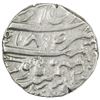 Image 2 : SIKH EMPIRE: AR gobindshahi rupee (10.57g), Amritsar, VS1864. VF