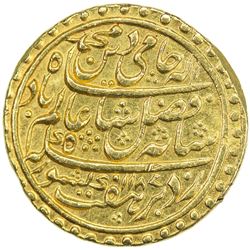 BENGAL PRESIDENCY: AV mohur (12.16g), "Murshidabad", AH1187 year 12. EF
