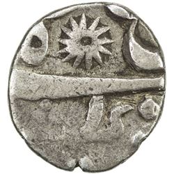 BENGAL PRESIDENCY: AR 1/8 rupee (1.37g), "Murshidabad", year 5. F