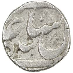 BENGAL PRESIDENCY: AR 1/4 rupee (2.81g), "Murshidabad", year 12. F