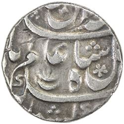BENGAL PRESIDENCY: AR rupee (11.54g), Jahangirnagar (Dacca), year 10. VF