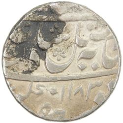 BENGAL PRESIDENCY: AR rupee (11.57g), Jahangirnagar (Dacca), AH1183 year 10. VF