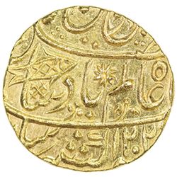 BENGAL PRESIDENCY: AV mohur (10.84g), Muhammadabad Benares, AH1202 year 30. AU