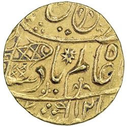 BENGAL PRESIDENCY: AV mohur (10.85g), Muhammadabad Benares, AH121(3) year 41. EF