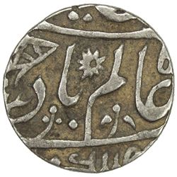 BENGAL PRESIDENCY: AR 1/4 rupee (2.82g), Muhammadabad Benares, AH119x year 26. VF