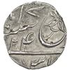 Image 2 : BENGAL PRESIDENCY: AR 1/8 rupee (1.34g), Muhammadabad Benares, year 24. EF