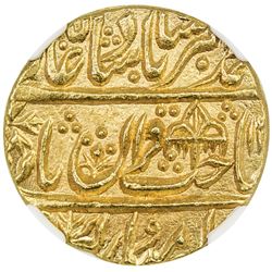 BENGAL PRESIDENCY: AV mohur (10.73g), Shahjahanabad, year 2. NGC MS66