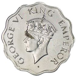 BRITISH INDIA: George VI, 1937-1947, anna, 1946(c). PCGS PF63