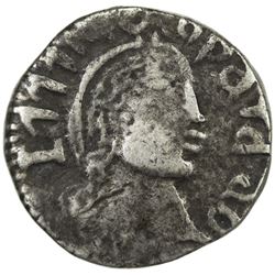 GOA: Jose I, 1750-1777, AR 1/2 pardao (2.66g), 1777. F-VF