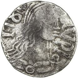 GOA: Maria I & Pedro III, 1777-1786, AR rupia (10.76g), 1780. VF