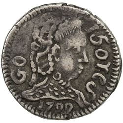 GOA: Maria I, 1786-1799, AR pardao (5.48g), 1798. VF