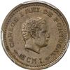 Image 1 : PORTUGUESE INDIA: Carlos I, 1889-1908, AR 1/12 tanga, 1901. PCGS MS62