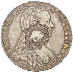 YEMEN: Shaykh Sa'id, early 20th century, AR taler, ND. AU