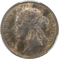 MAURITIUS: Victoria, 1837-1901, 5 cents, 1878. PCGS SP