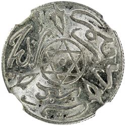 MOROCCO: 'Abd al-'Aziz, 1894-1908, AR dirham, Paris, AH1314. NGC MS63