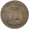Image 1 : POLAND: Nicholas I, 1825-1855, AE 3 grosze, 1831. VF-EF