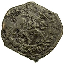 GORODEN: Ivan Mikhailovich, 1399-1425, AE pulo (2.71g), Gaidukov-363, H&P-2715, Centaur both sides