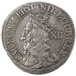 SCOTLAND: Charles I, 1625-1649, AR 12 shillings, ND (1637-42). VF