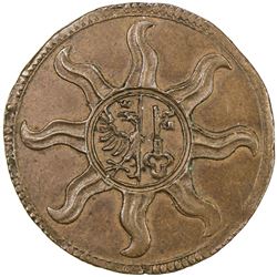 GENEVA: AE 6 sols (4.25g), 1590. EF-AU